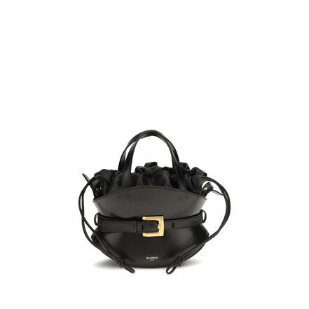 Balmain Black Shuffle Mini Shoulder Bag