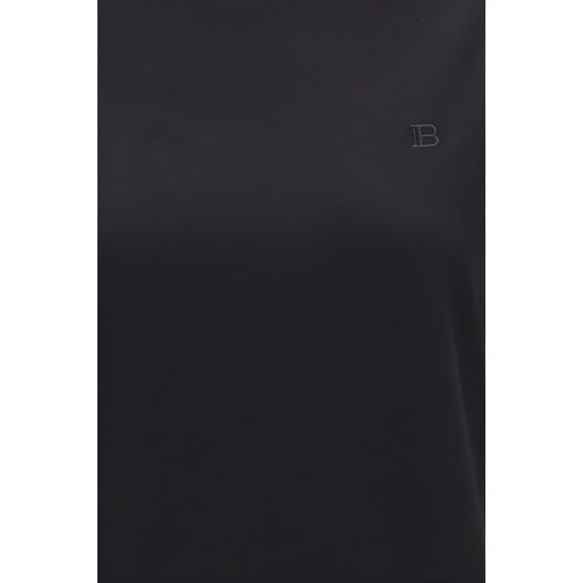 Balmain Black Cotton T-Shirt