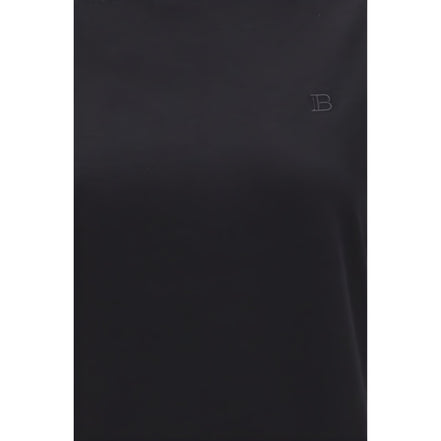 Balmain Black Cotton T-Shirt