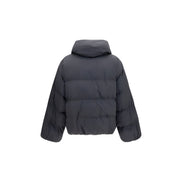 Balmain Black Viscose Full-Length Jacket