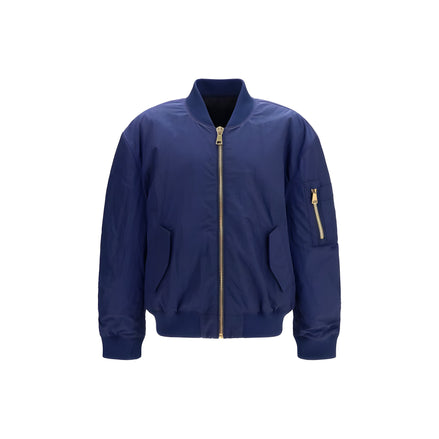 Balmain Blue Bomber Jacket