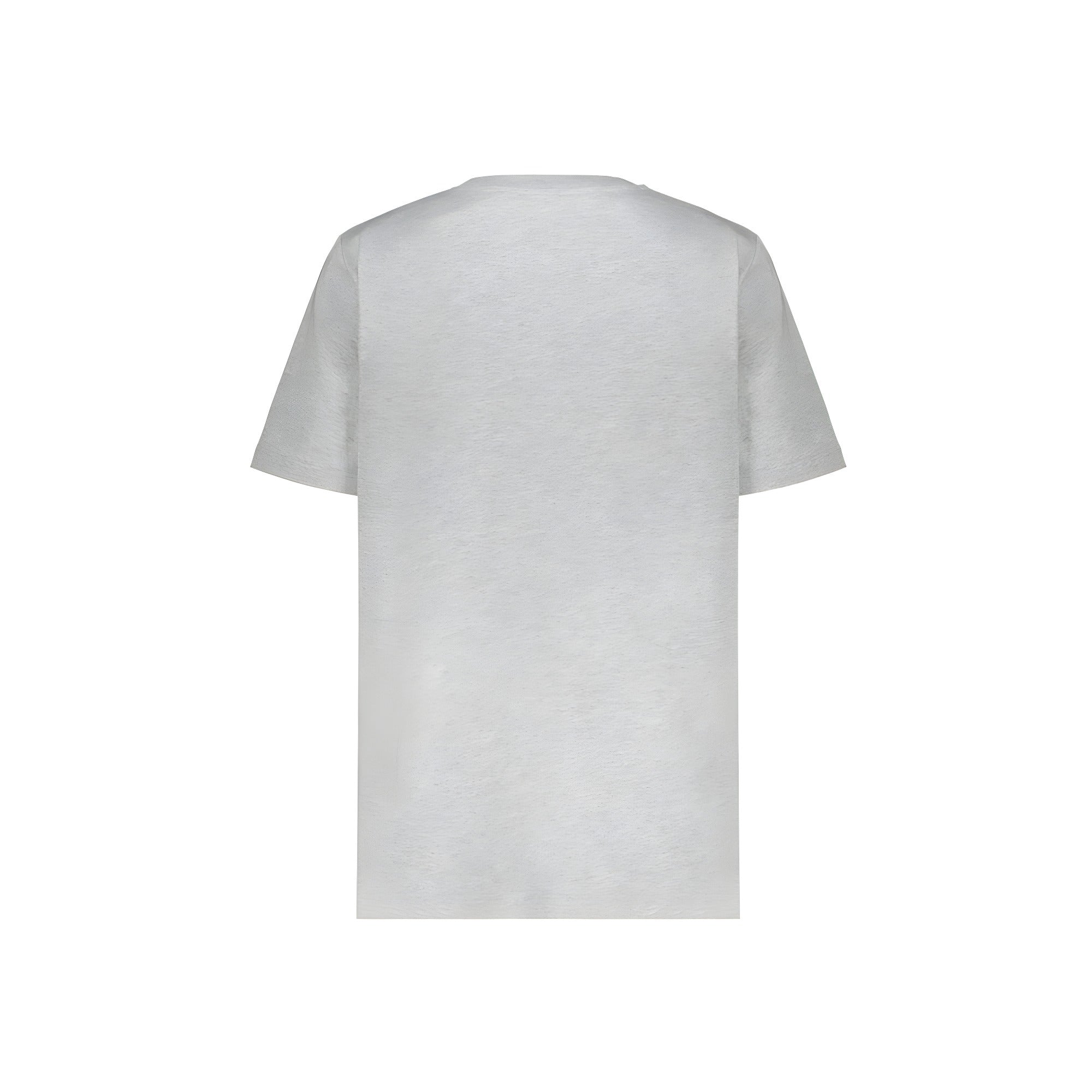 Balmain Gray Cotton T-Shirt