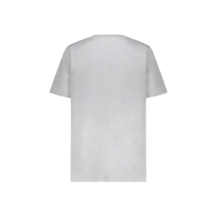 Balmain Gray Cotton T-Shirt