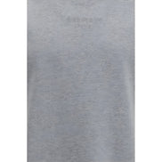Balmain Gray Cotton T-Shirt