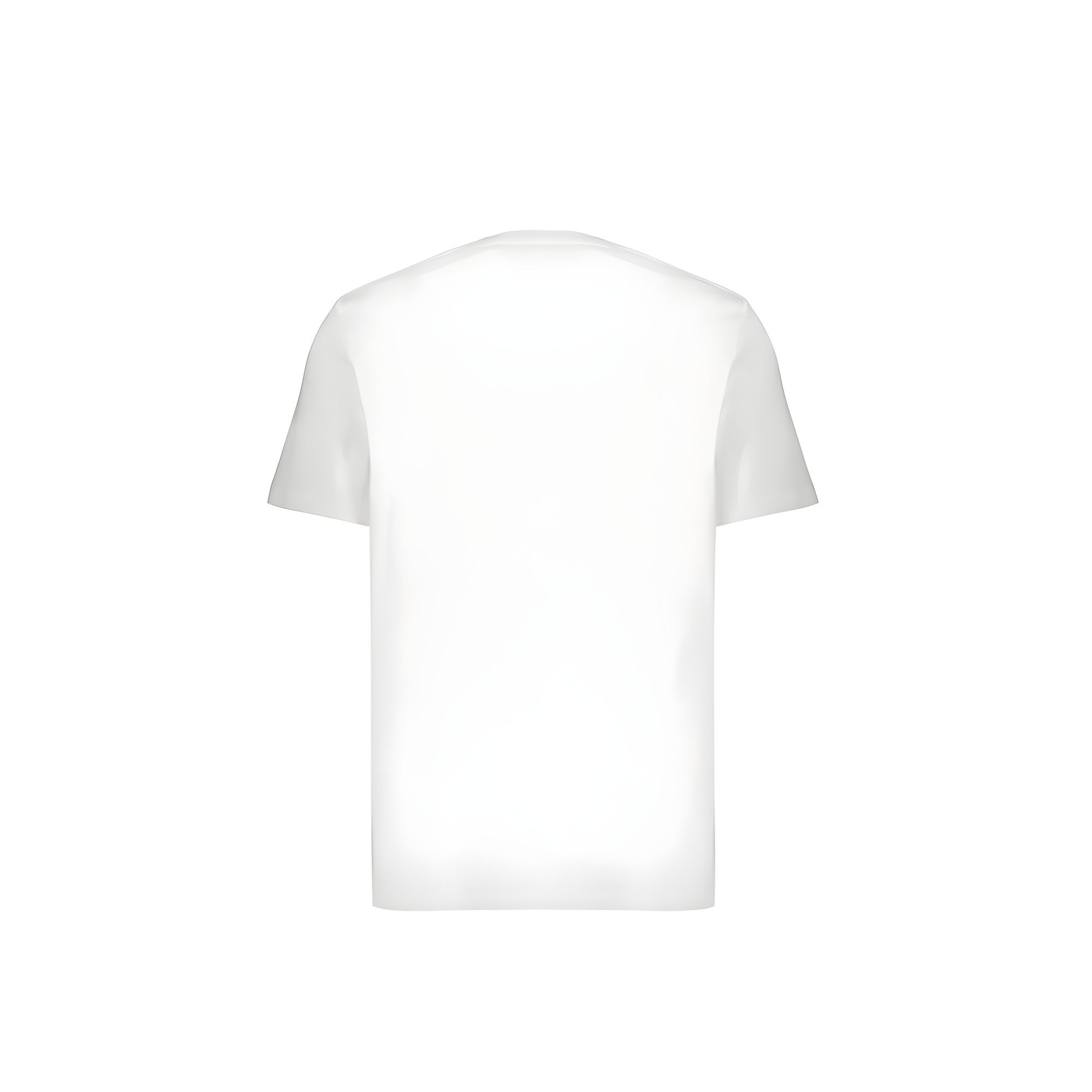 Balmain White Cotton T-Shirt