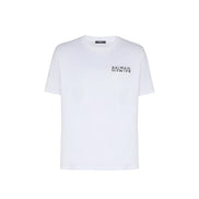 Balmain White Cotton T-Shirt
