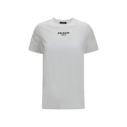 Balmain White Cotton T-Shirt
