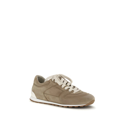 Brunello Cucinelli Beige Low Top Sneakers