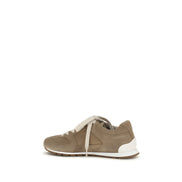 Brunello Cucinelli Beige Low Top Sneakers