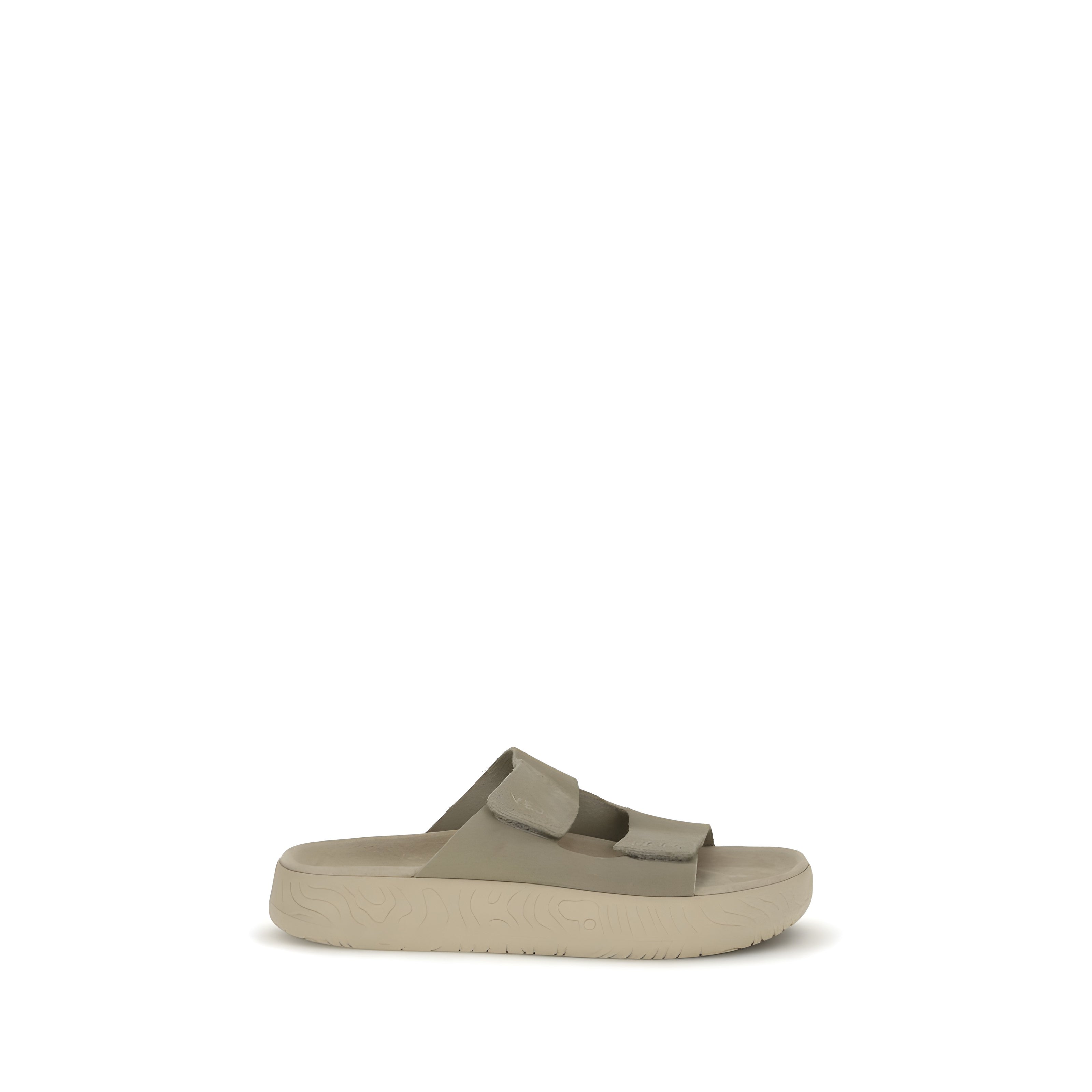 Veja Beige Flat Sandals