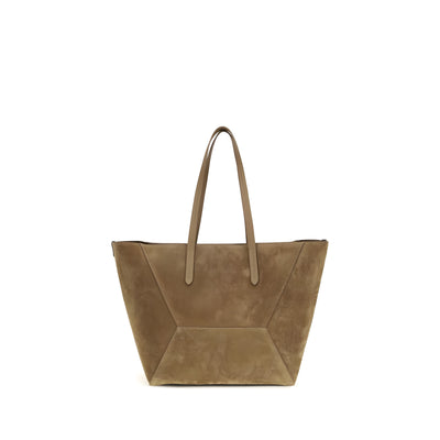 Brunello Cucinelli Beige Shoulder Bag