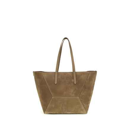 Brunello Cucinelli Beige Shoulder Bag