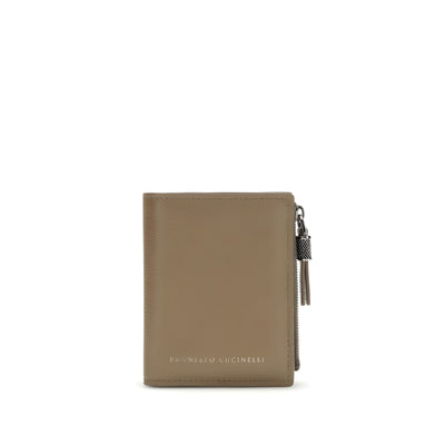 Brunello Cucinelli Beige Wallet