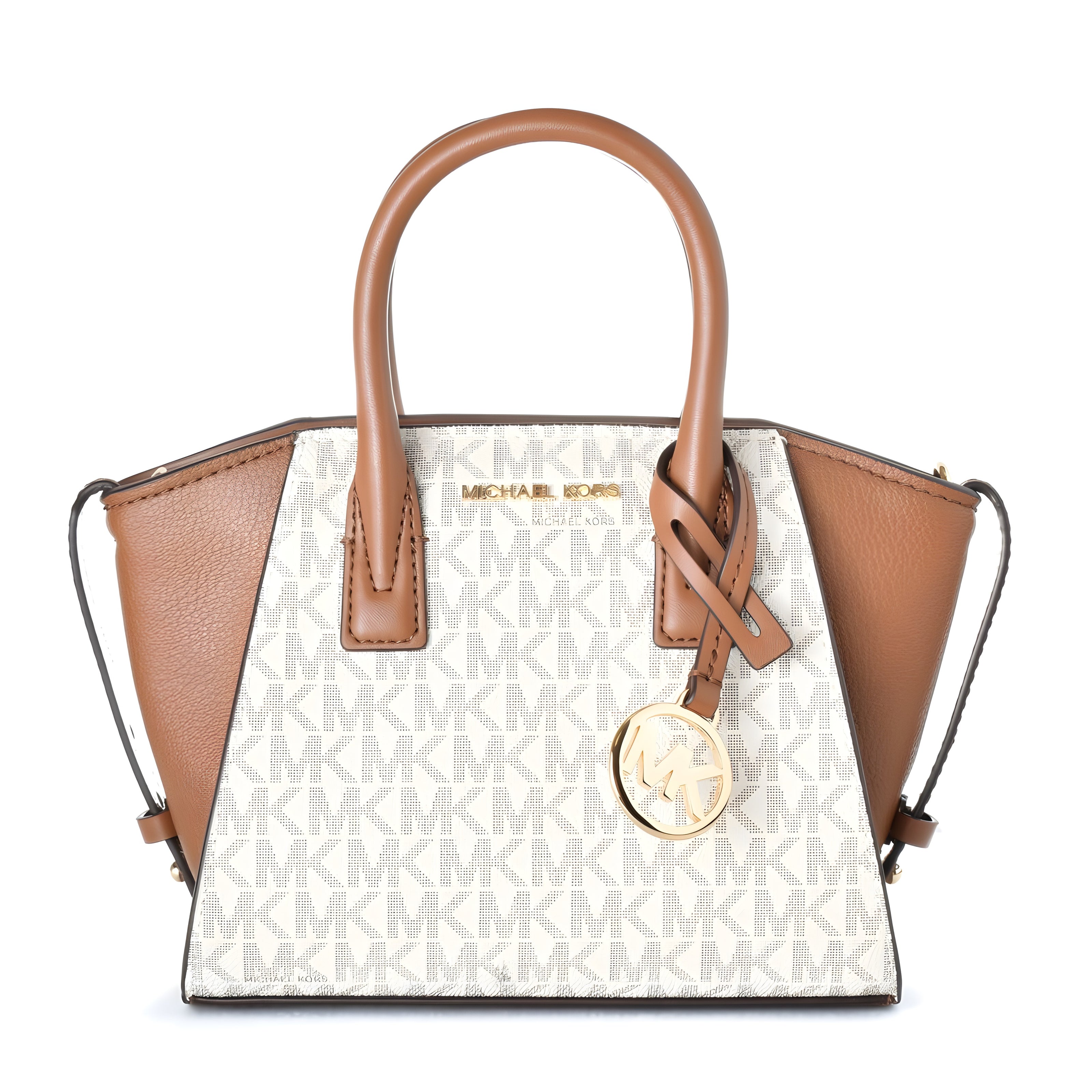Michael Kors Beige Canvas Handbag
