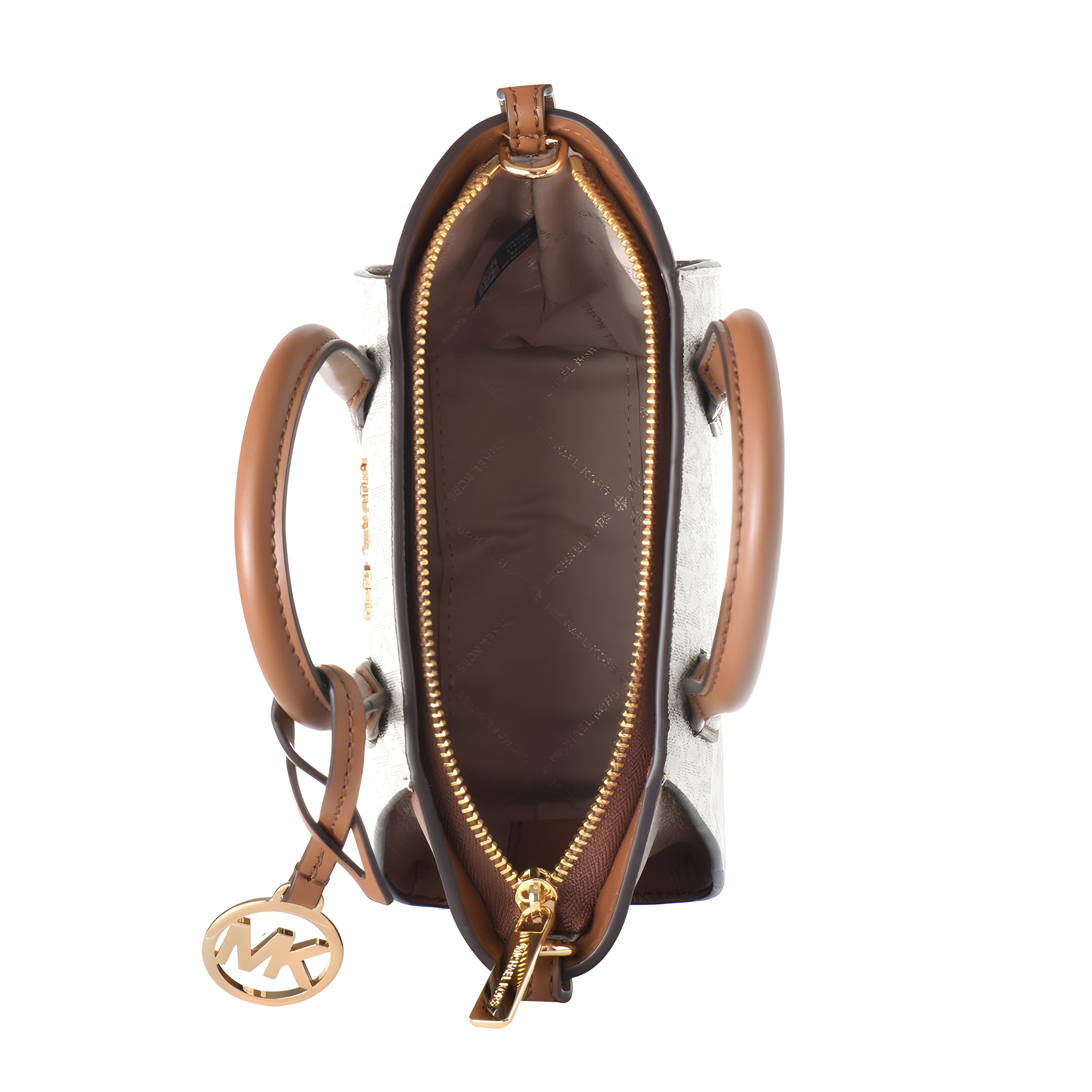 Michael Kors Beige Canvas Handbag