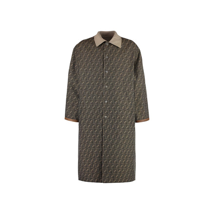 Fendi Beige Cotton Coat