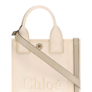 Chloé Beige Cotton Handbag