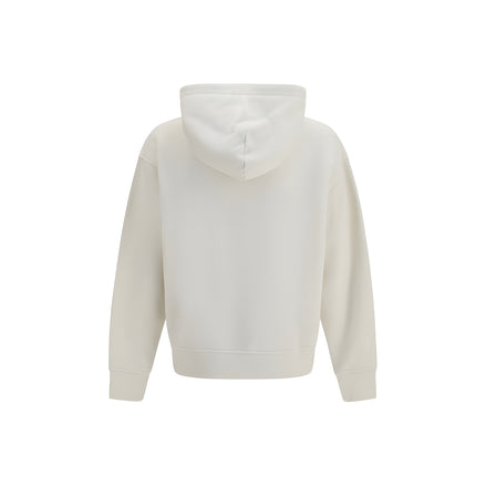 Sweat-shirt en coton beige Palm Angels