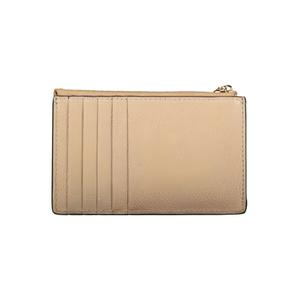 Portefeuille Femme Furla en Cuir Beige