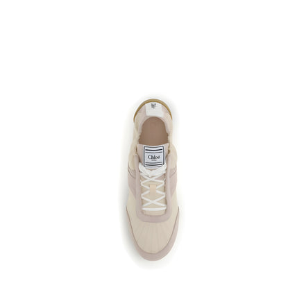Chloé Beige Athletic Sneakers