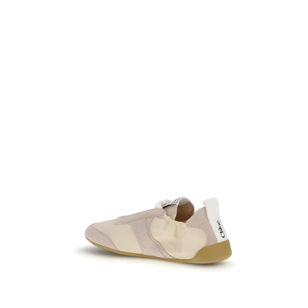 Chloé Beige Athletic Sneakers
