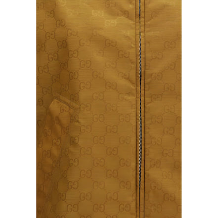 Veste en nylon beige Gucci