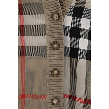 Sweat-shirt Burberry en polyester beige