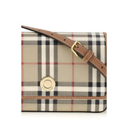 Portefeuille Burberry en polyuréthane beige