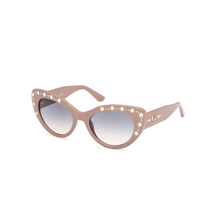 Lunettes de soleil Guess en résine beige