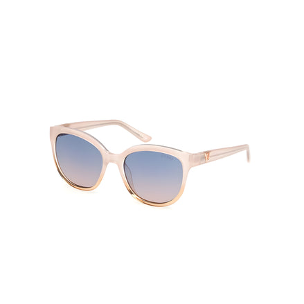 Lunettes de soleil Guess en résine beige