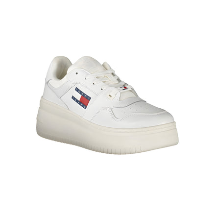 Tommy Hilfiger White Leather Sneaker