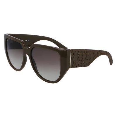 Lunettes de soleil bicolores Ferragamo Bio Injected