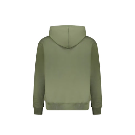 Sweat à capuche bicolore en coton Balmain