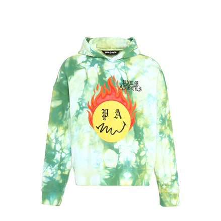 Palm Angels Bicolor Cotton Sweatshirt