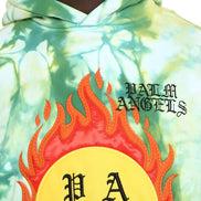 Sweat-shirt bicolore en coton Palm Angels
