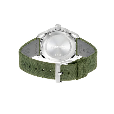 Hugo Boss Bicolor Fabric Sport Watch