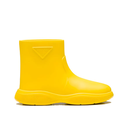 Prada Bicolor Rubber Rain Boots