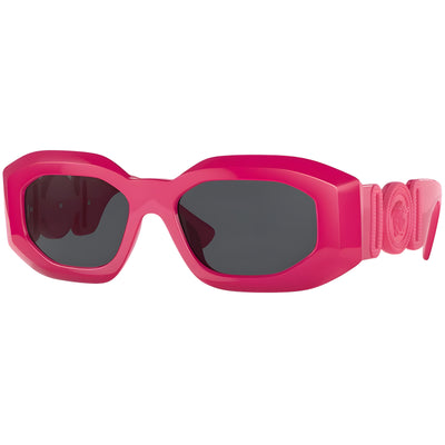 Lunettes de soleil Versace en acétate noir