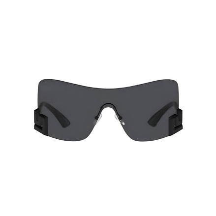Lunettes de soleil Versace en acétate noir