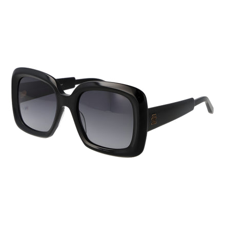 Lunettes de soleil Tommy Hilfiger noires en acétate