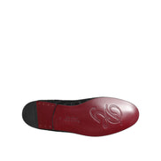 Mocassins Dolce & Gabbana en brocart noir Chaussures de ville à enfiler pour homme