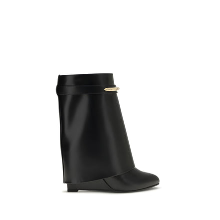 Givenchy Bottines en cuir de veau noir Bos Taurus