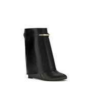 Givenchy Bottines en cuir de veau noir Bos Taurus