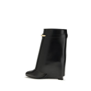 Givenchy Bottines en cuir de veau noir Bos Taurus