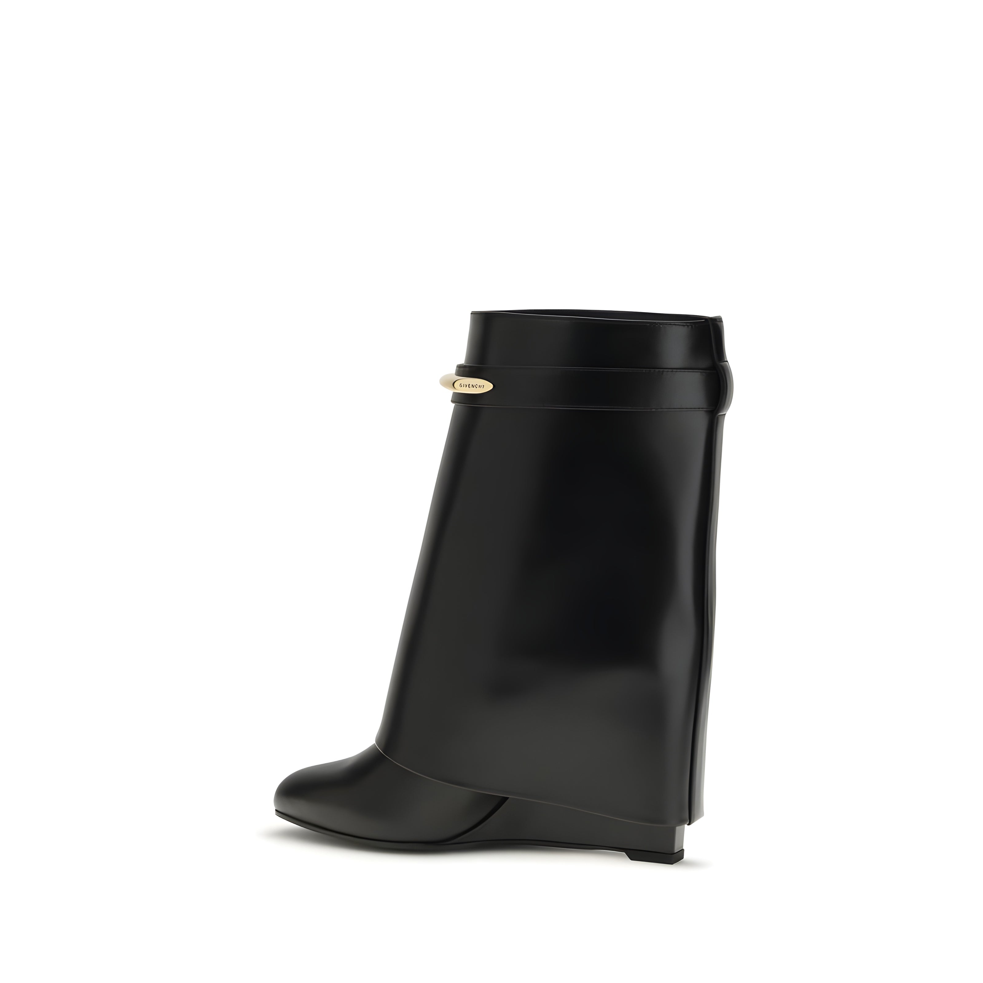 Givenchy Bottines en cuir de veau noir Bos Taurus