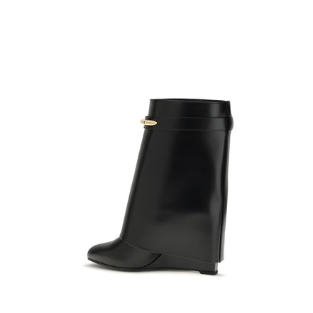 Givenchy Bottines en cuir de veau noir Bos Taurus