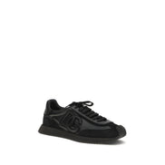 Baskets Dolce & Gabbana noires en cuir de veau Bos Taurus