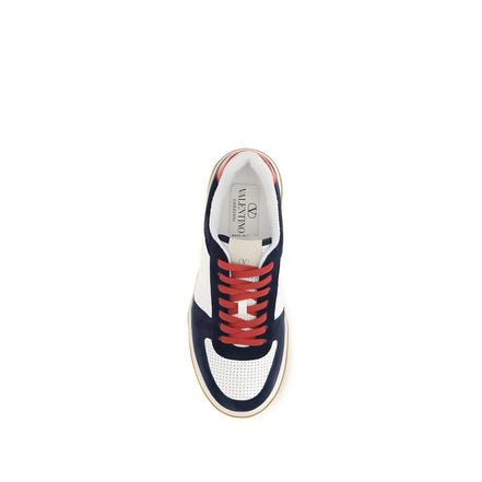 Baskets Athlétiques Valentino Garavani Multicolor en Cuir de Veau Bos Taurus