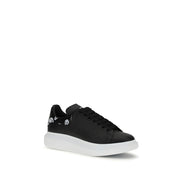 Baskets Alexander McQueen Chunky en cuir de veau noir Bos Taurus