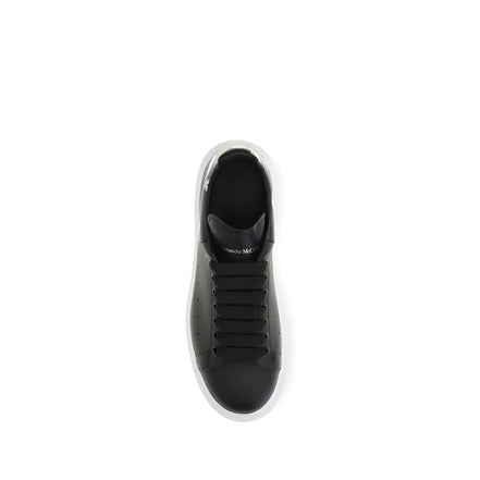 Baskets Alexander McQueen Chunky en cuir de veau noir Bos Taurus